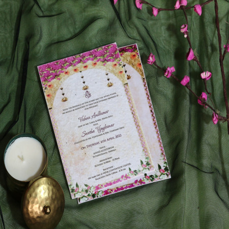 Handmade Envelope With Single Card